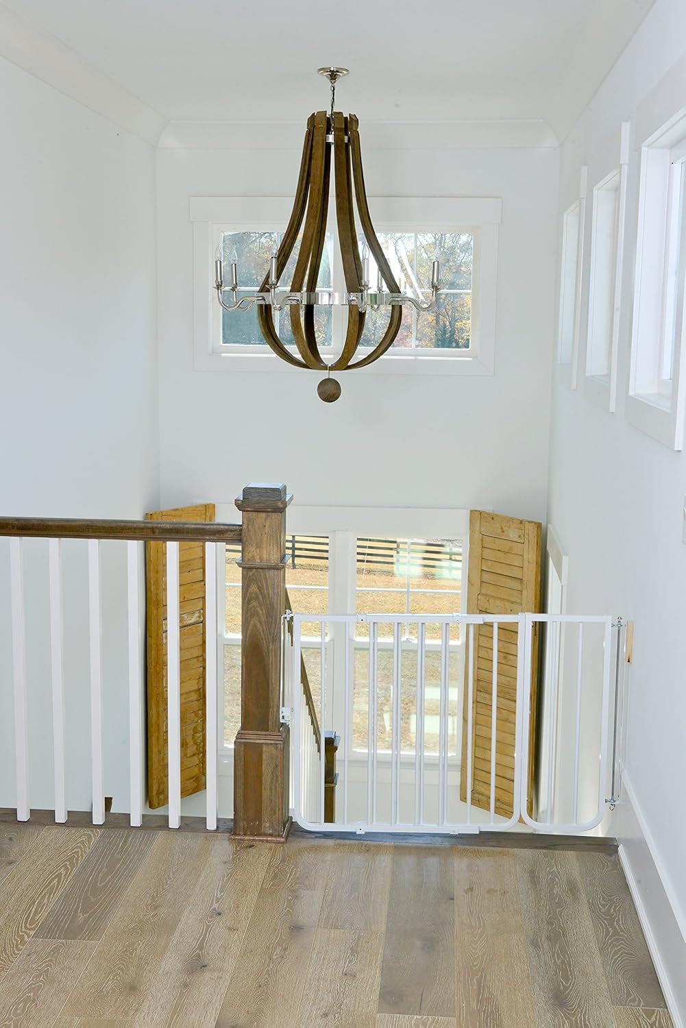 Cardinal Gates BX1 Baby Gate Extension - 10.5-Inch Compatible Extension for Cardinal Gates Safety Gates in White