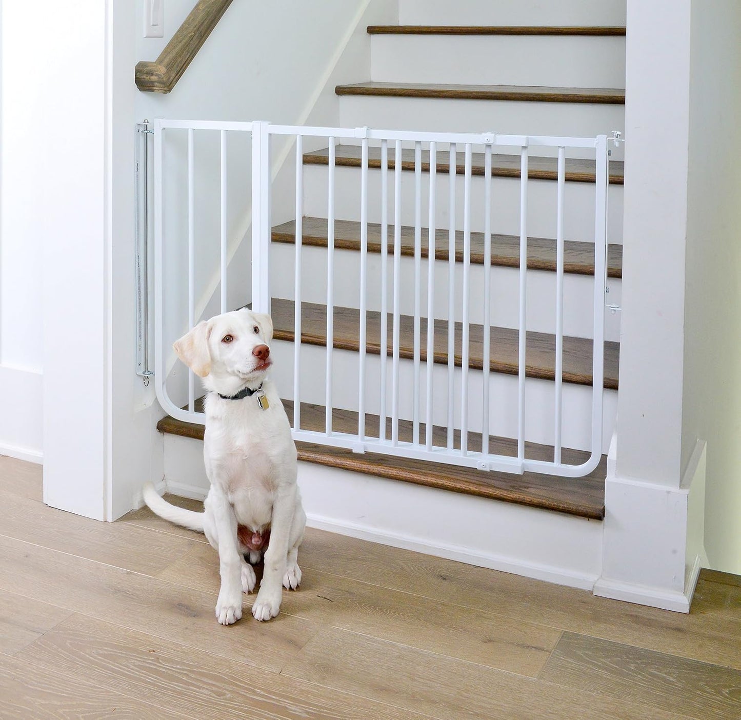 Cardinal Gates BX1 Baby Gate Extension - 10.5-Inch Compatible Extension for Cardinal Gates Safety Gates in White
