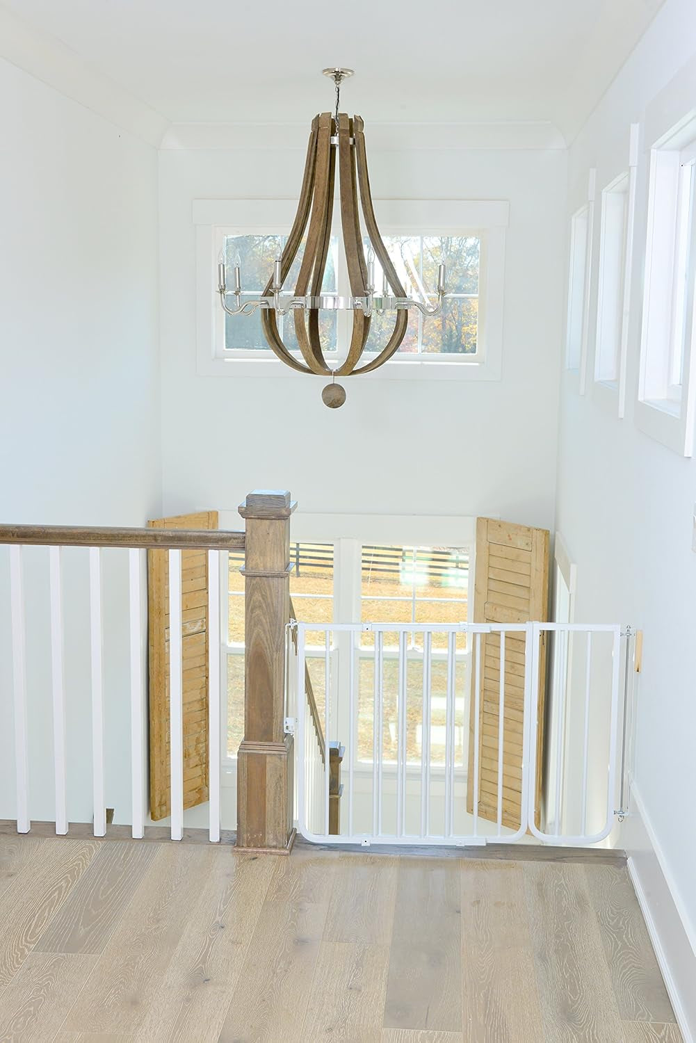 Cardinal Gates BX1 Baby Gate Extension - 10.5-Inch Compatible Extension for Cardinal Gates Safety Gates in White