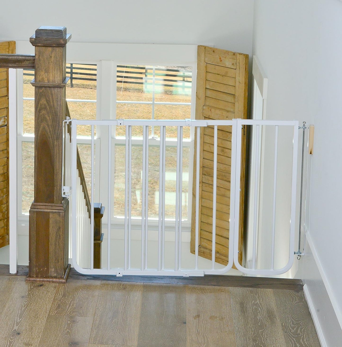 Cardinal Gates BX1 Baby Gate Extension - 10.5-Inch Compatible Extension for Cardinal Gates Safety Gates in White
